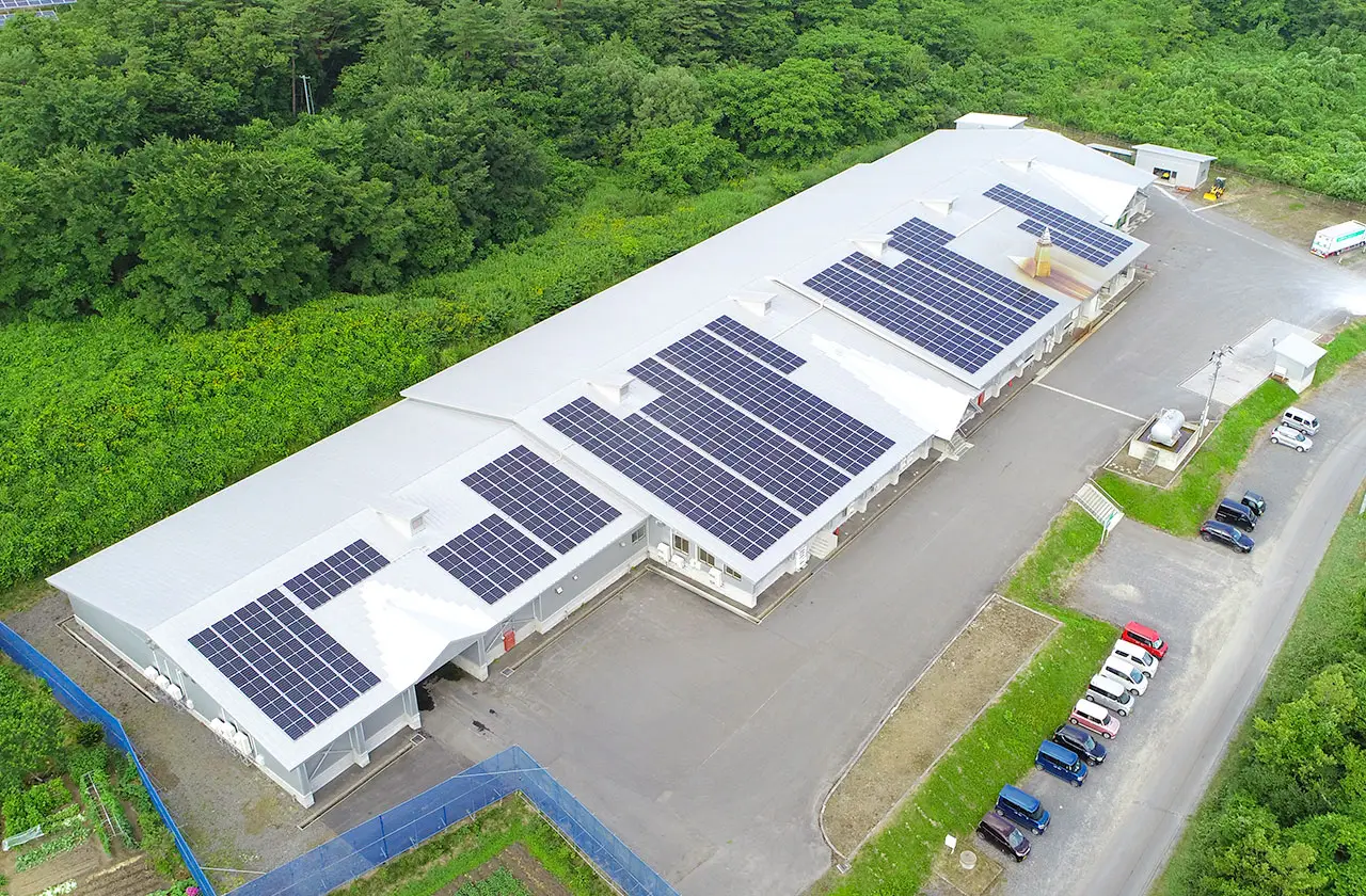 山形孵卵場 外観